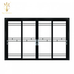 Top Window Made in Foshan China Aluminum Heat Insulation Sliding Door Tempered Glass 2019 Residencial Door on China WDMA