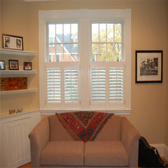 White Color L/Z Louvre Frame Louvre Furniture Shutter Door on China WDMA