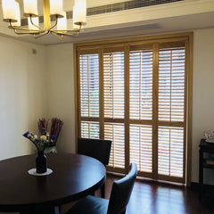 White Decorative Plastic Shutters and House Dining Room Wood Louver Window Shutter on China WDMA