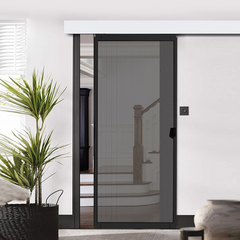 White Steel Frame Sliding Screen Door Home Decor Screen Patio Door Sliding insect Screen Door on China WDMA