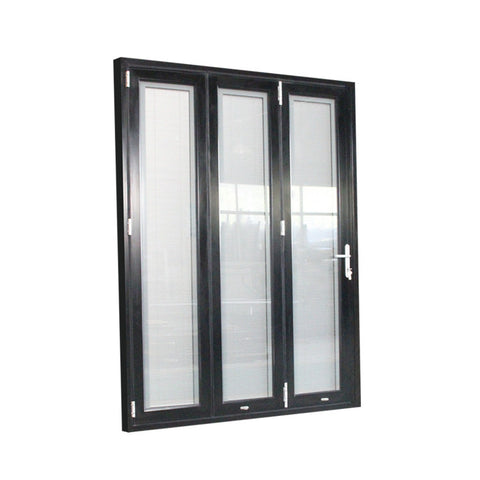 White color PVC frame impact windows with double low e tempered glass on China WDMA