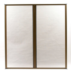 Wholesale custom size fiberglass diy retractable aluminium garage rolling sliding screen door on China WDMA