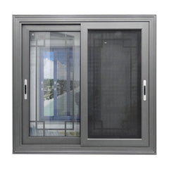 Wholesale price security roller design aluminum window and door sliding window burglae proof design for bathroom modern house on China WDMA