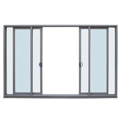 YY Australian standards AS2047 Double Glass Thermally Broken Aluminium Sliding Door on China WDMA