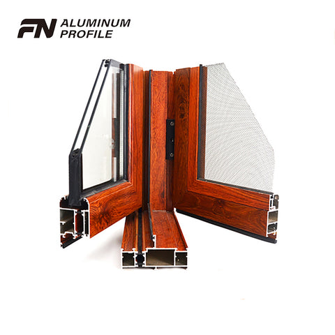 aluminium profiles for window and doors installation section on China WDMA