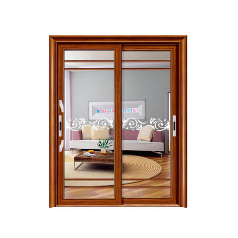 color coating aluminum glass sliding patio doors on China WDMA