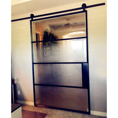 hanging standard large oversized external exterior double sliding barn options residential doors on China WDMA