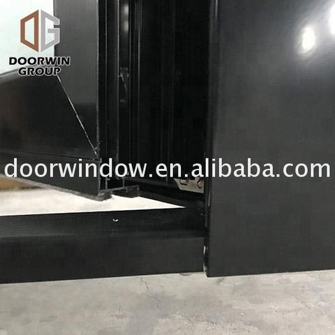 hinged type swing open style french doors on China WDMA