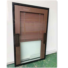 new type windows with blinds inside double glass for house on China WDMA