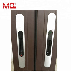 powder coated wooden color double glass aluminium sliding Windows And Doors on China WDMA
