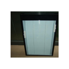 price of aluminum cladding glass window with internal blinds design on China WDMA