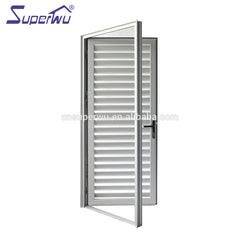 strong quality adjustable aluminum rolling shutter patio doors for living room on China WDMA