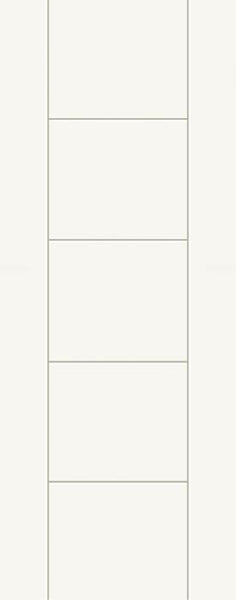 WDMA 18x80 Door (1ft6in by 6ft8in) Interior Swing Hardboard 80in Market Solid Core HD Fiber Single Door|1-3/8in Thick 1