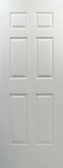 WDMA 18x96 Door (1ft6in by 8ft) Interior Swing Smooth 96in Colonist Hollow Core Single Door|1-3/8in Thick 2