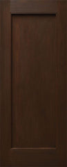 WDMA 24x80 Door (2ft by 6ft8in) Interior Mahogany 80in One Flat Panel Square Sticking w/Reveal Single Door 1