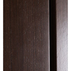 WDMA 48x80 Door (4ft by 6ft8in) Interior Swing Wenge Prefinished 101 French Modern Double Door 4