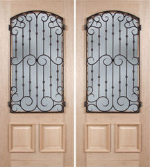 WDMA 60x80 Door (5ft by 6ft8in) Exterior Teak Bellasara Mahogany Double Door 1