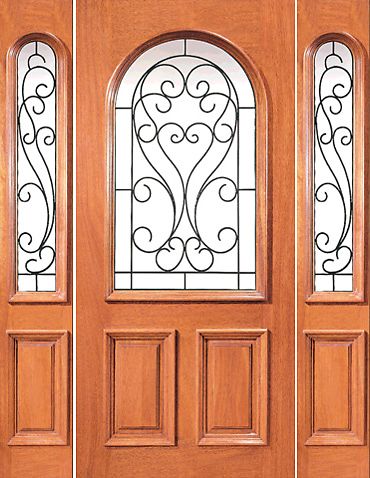 Front Door with Sidelights
