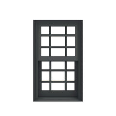 China WDMA vertical sliding window Aluminum double single hung Window 