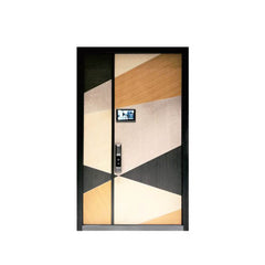China WDMA entrance door aluminium Aluminum Casting Door 