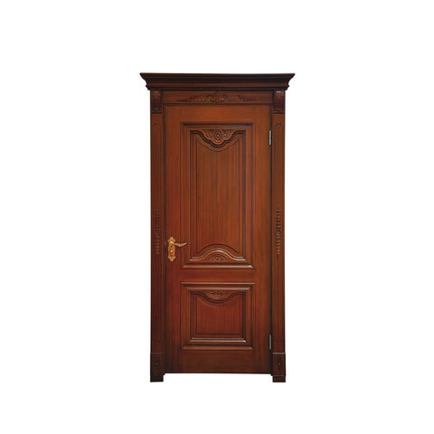 China WDMA mahogany hollow core wood door Wooden doors 