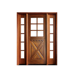 China WDMA french doors exterior Wooden doors 