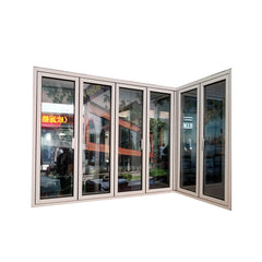 WDMA corner window Aluminum Folding Window 
